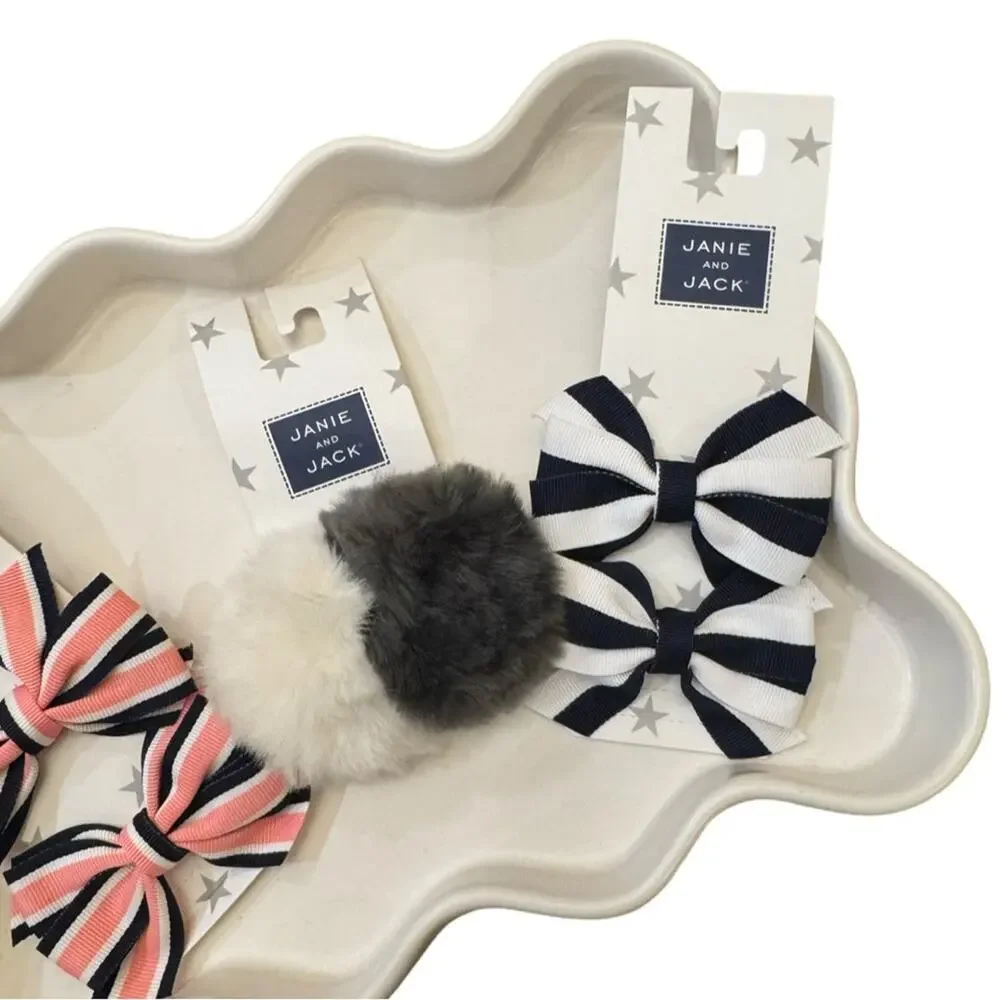 Janie and Jack Baby OS Bows - Set of 3